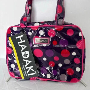Hadaki Makeup case pod toiletry bag in bouncing ball berry.